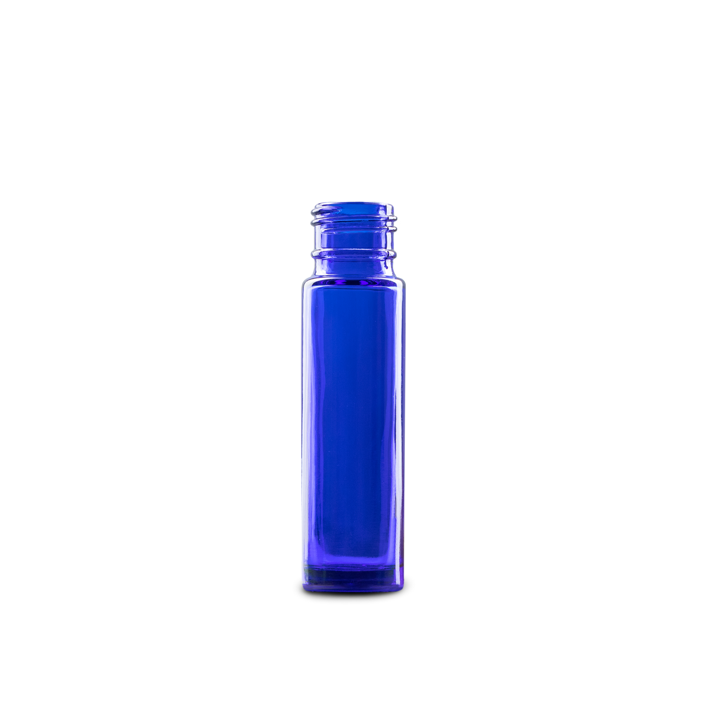 BOTELLA ROLL-ON DE VIDRIO COLOR AZUL DE 10 ML - MUESTRA