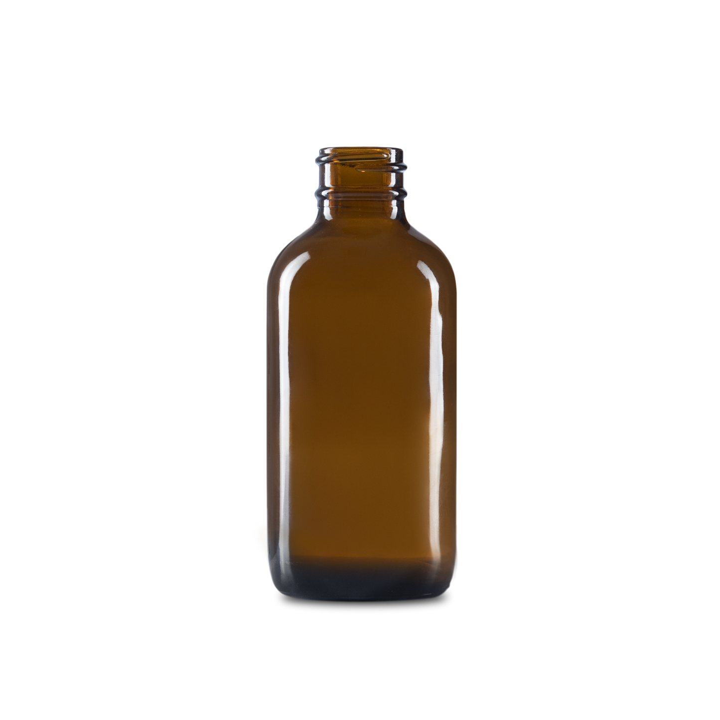 4 oz amber boston round glass bottle helps to protect the contents from exposure, which can cause the product inside to deteriorate.