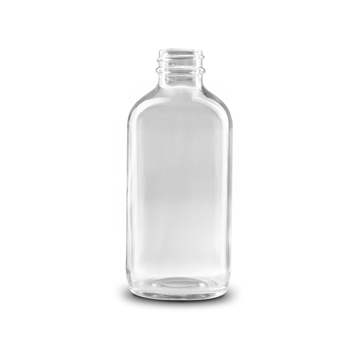 8 oz clear boston round glass bottles are durable and offer a range of transparency options to see the liquid inside.